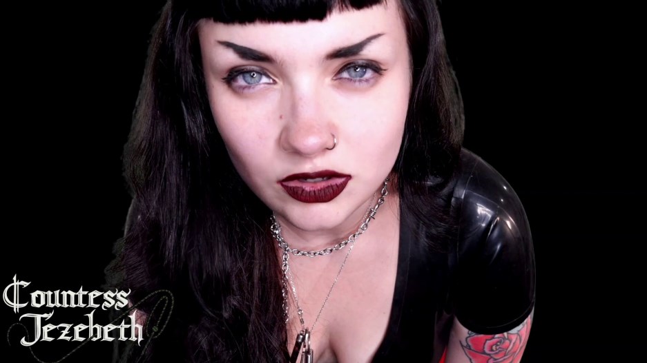 Countess Jezebeth - Nasty Vile Toilet Training - Femdom Pov